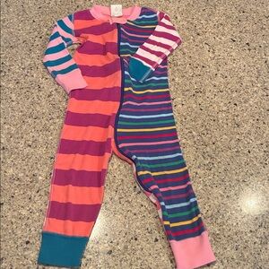 2T Hanna Andersson Organic Cotton Striped Pajamas